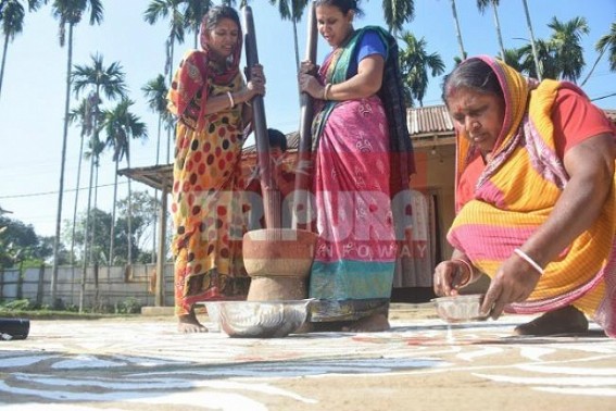 Tripura celebrates 'Hangrai', 'Makar Sankranti' festivals